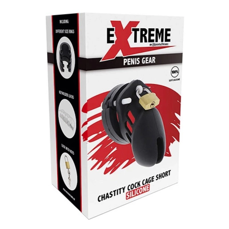 Cage de chasteté en silicone (Small) - Hidden Desire