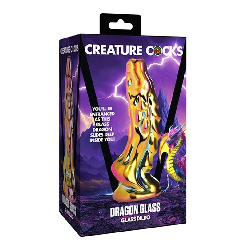 Dildo Dragon Glass 14.5 cm - Creature Cocks
