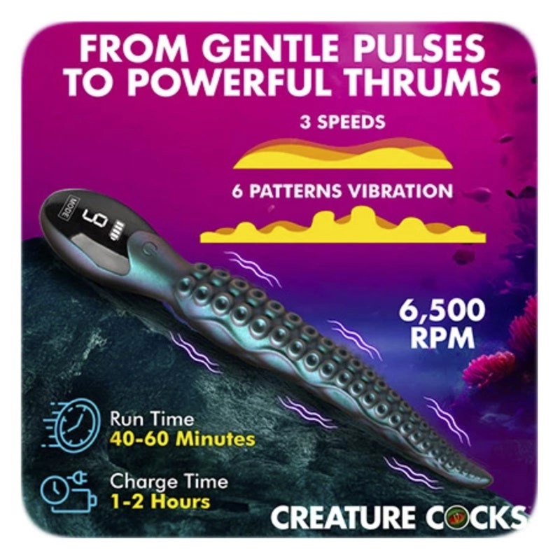 Vibratore Tentavibe 19 cm - Creature Cocks