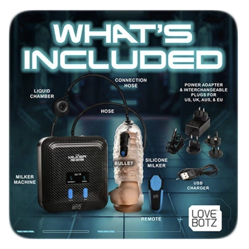 Guaina vibrante per masturbazione ad aspirazione - The Milker Stamina