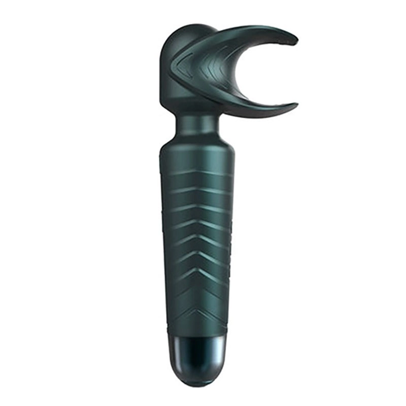 Bacchetta vibrante per masturbazione - MAN.WAND EVO (blu petrolio)