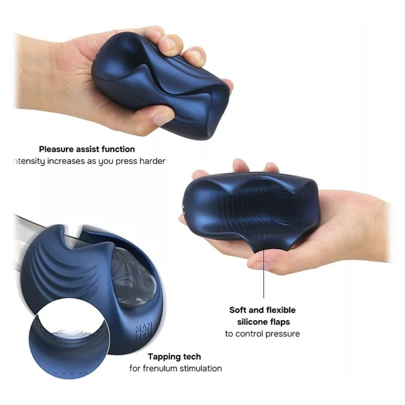 Masturbateur tapotant (Bleu) - ManWan SUB.ONE