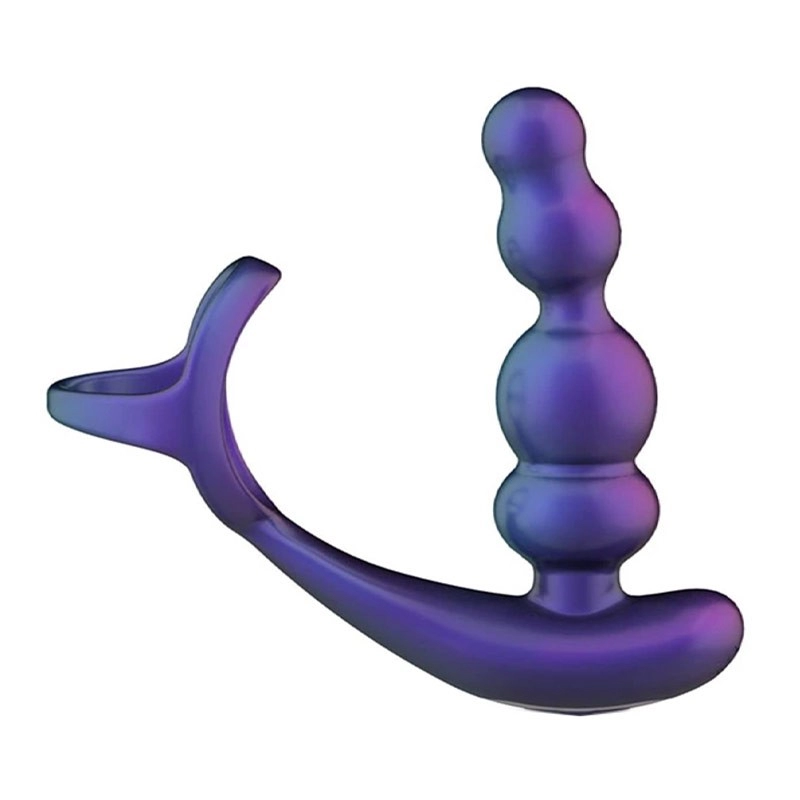 Penis ring & rotating anal rosary - Hueman Stellar Force