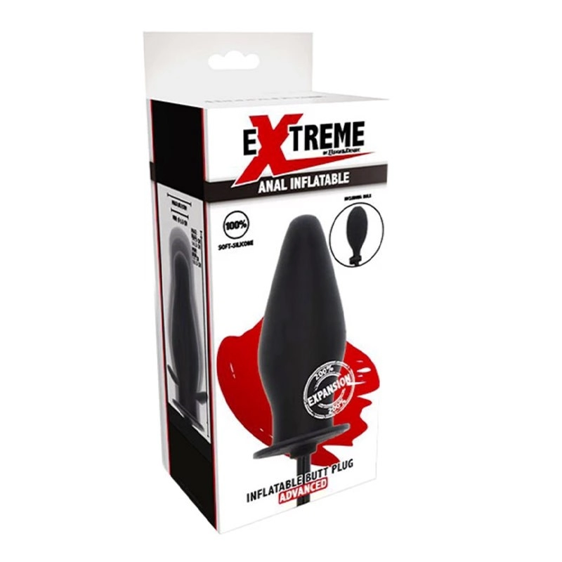 Inflatable anal plug - Hidden Desire Inflatable Butt Plug Advanced
