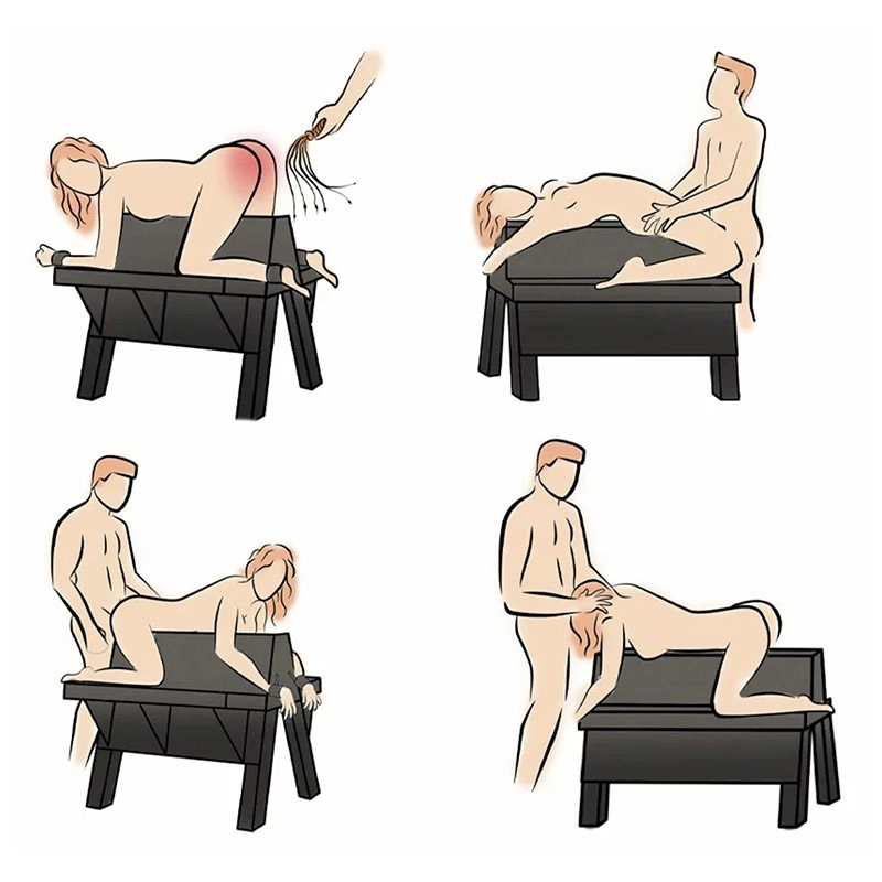 Banc de soumission BDSM Bareback Submission Horse - Master Series