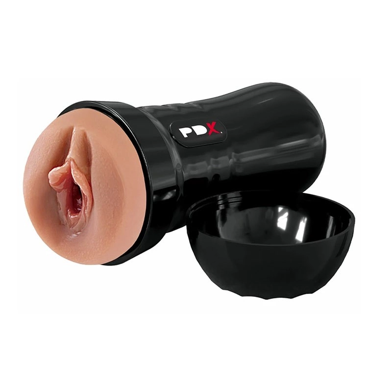 PDX Extreme Wet Pussies Super Juicy Snatch Dark Masturbator - Vagina