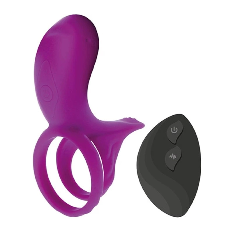 Anneau pénien vibrant pour couple - Xocoon