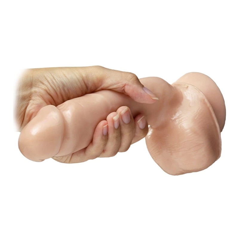 Dildo realistico autolubrificante 15,5 cm - Dr. Skin Glide