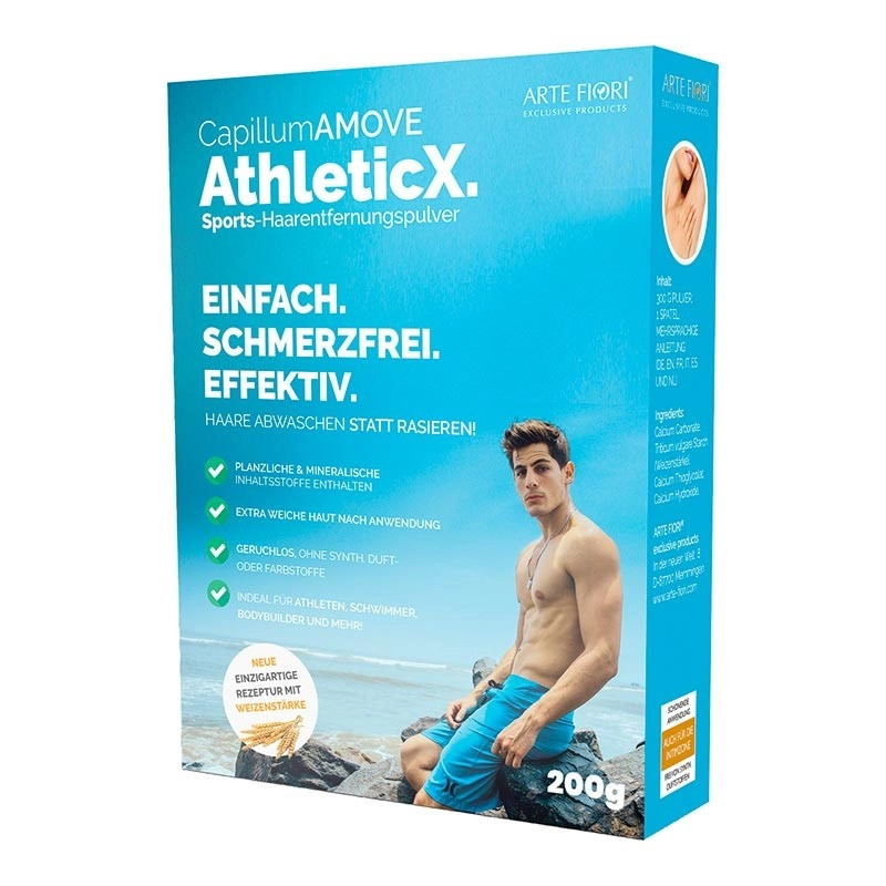 Arte Fiori Capillum AMOVE Haarentfernungspuder - AthleticX