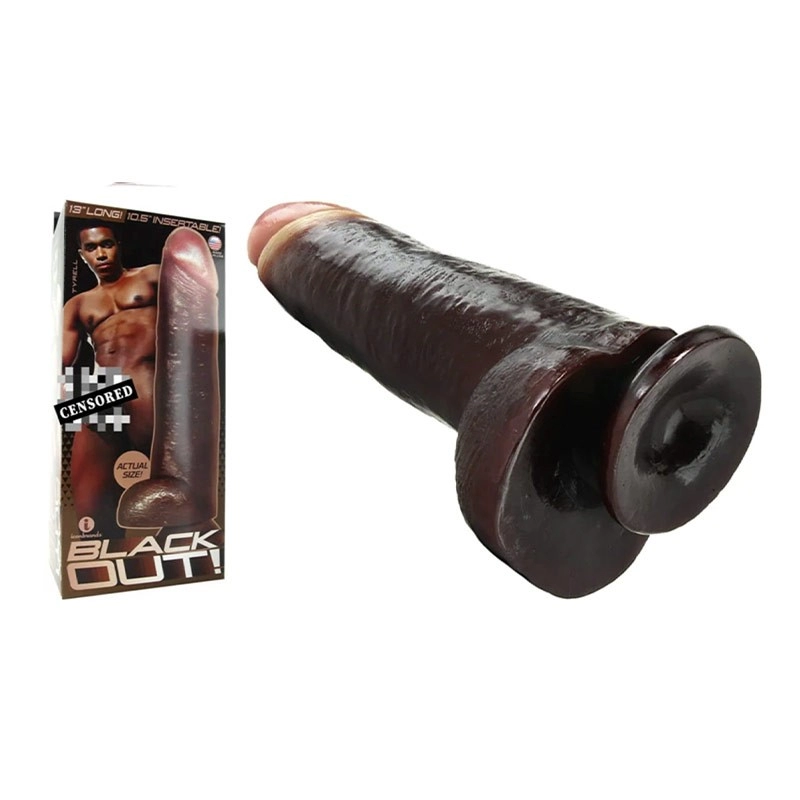 Realistic Dildo (26.5 cm) - Icon Brands BlackOut