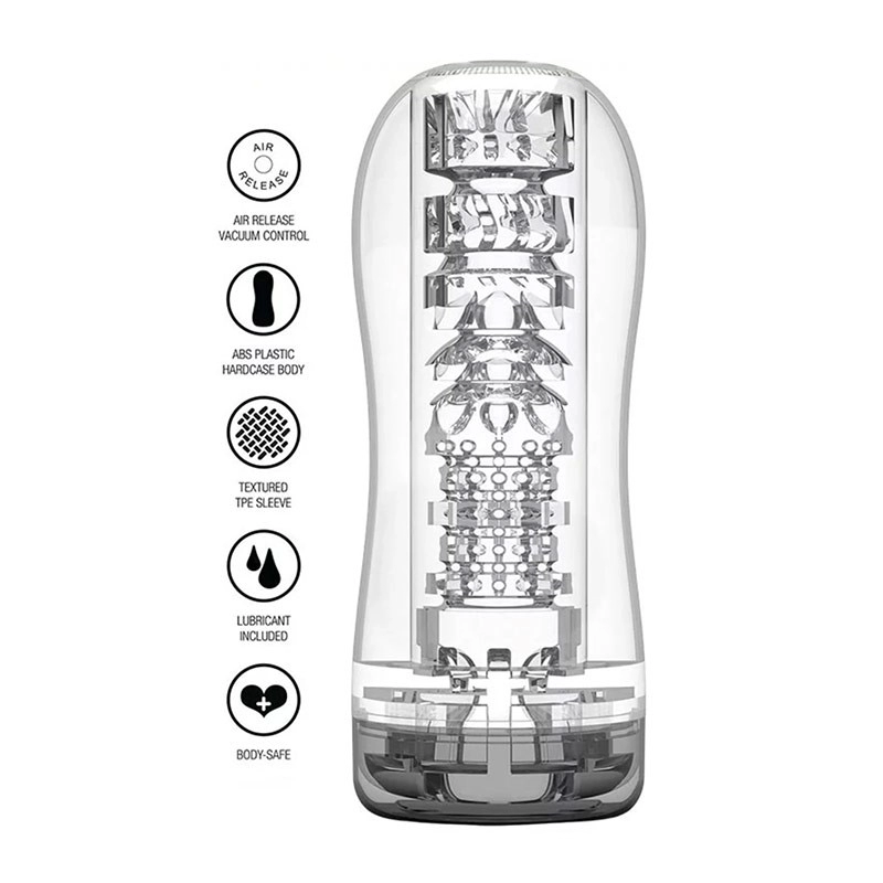 Masturbateur Hero Clear Blast Vacuum Stroker - ToyJoy