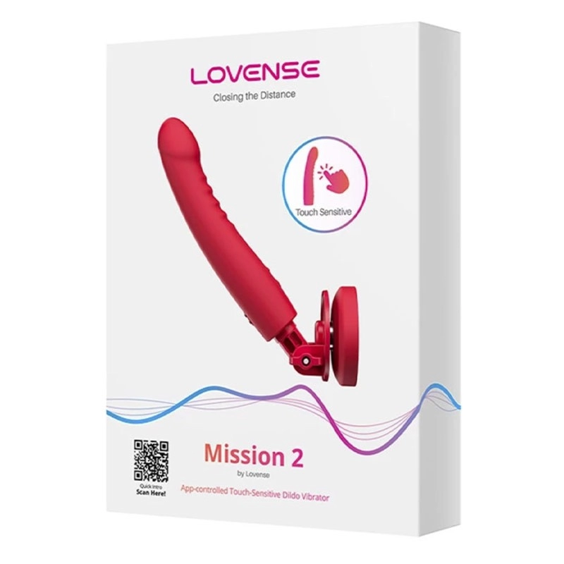 Vibromasseur avec technologie Touch-Sense  - Lovense Mission 2