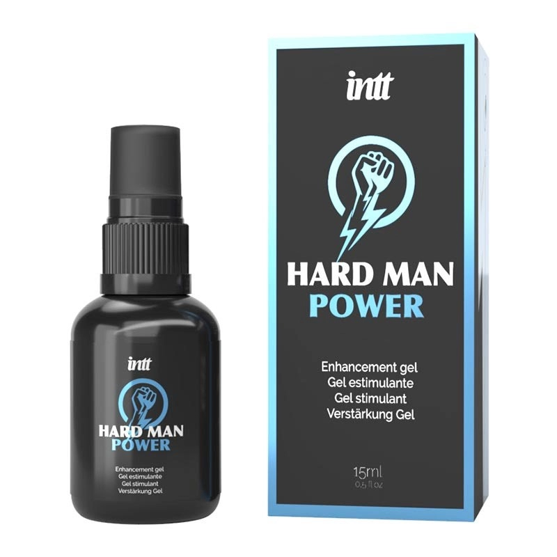 Gel stimulant Intt Hard Man Power - 15 ml