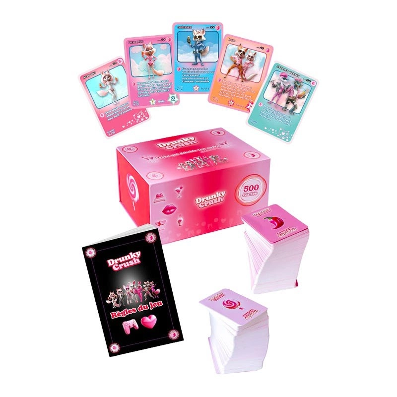 Jeu de cartes érotique - Drunky Crush