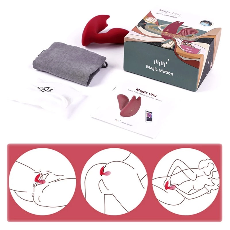 Vibromasseur connecté (clitoris & point G) - Magic Motion Umi