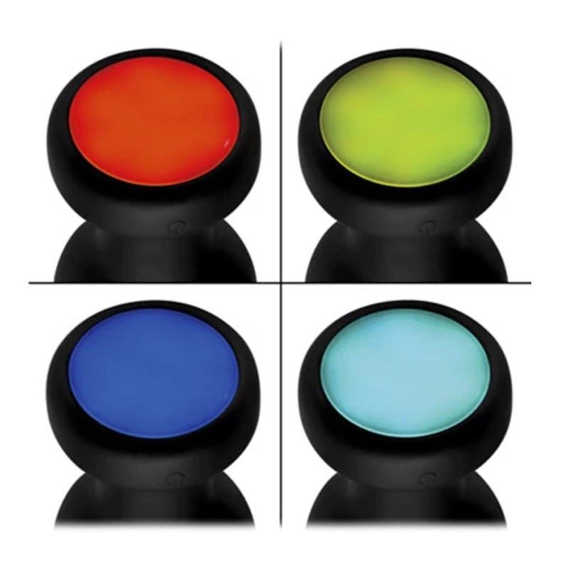 Plug anal vibrant et lumineux - Booty Sparks Light Up