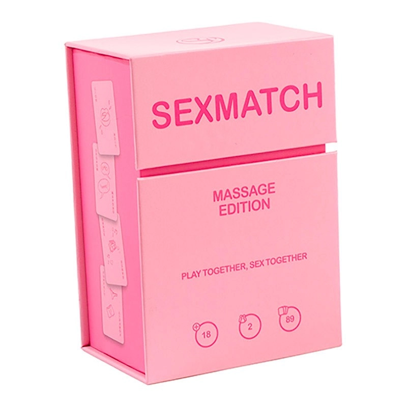Jeu de cartes érotique Sexmatch - Massage Edition (Multilingue)
