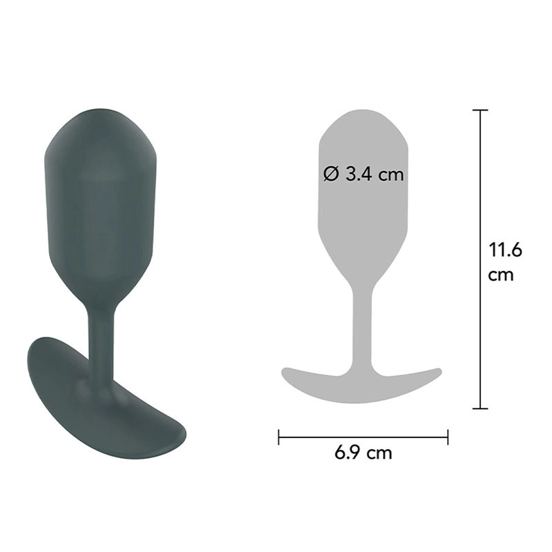 Plug anal lesté ToyJoy - Buttocks The Athlete