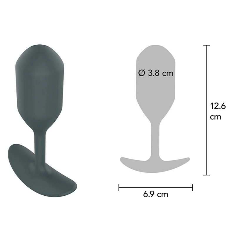 Plug anal lesté ToyJoy - Buttocks The Champ