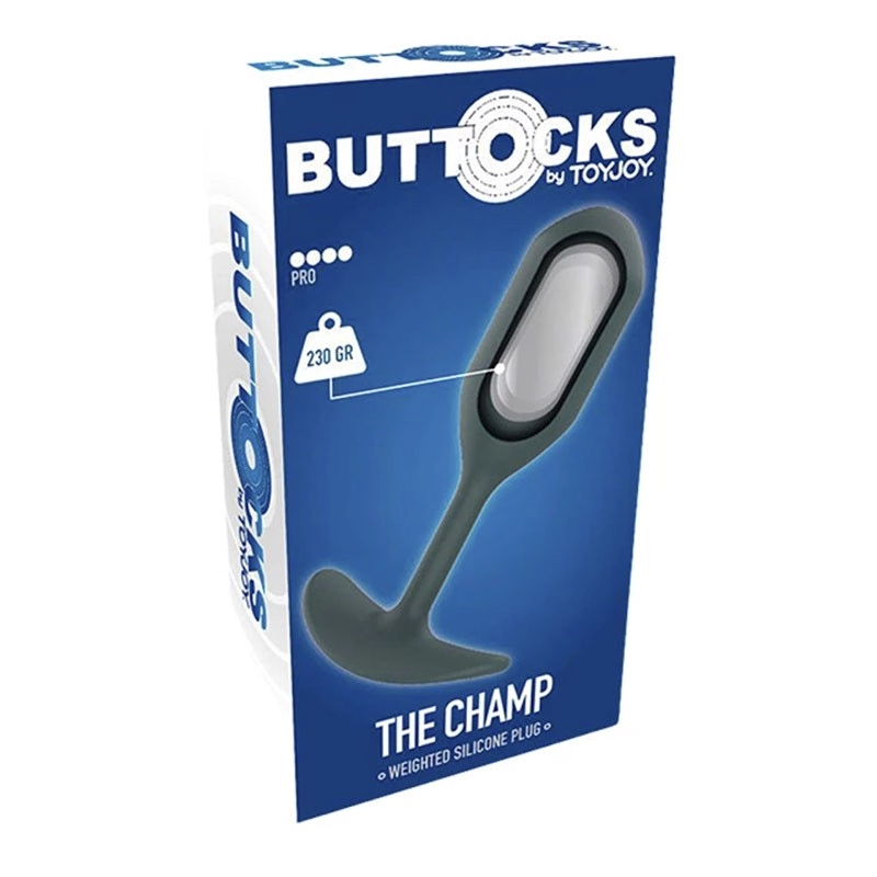 Plug anal lesté ToyJoy - Buttocks The Champ