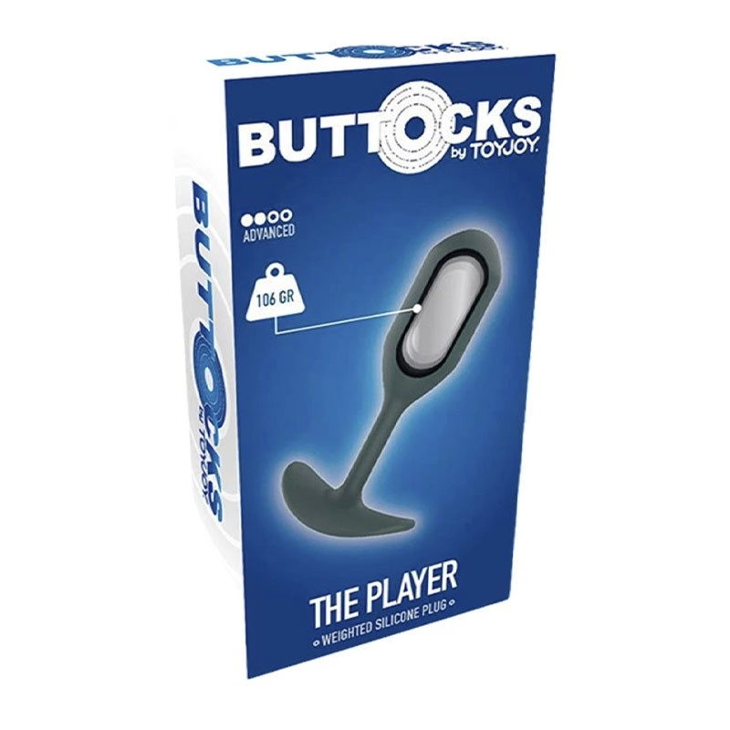 Plug anal lesté ToyJoy - Buttocks The Player