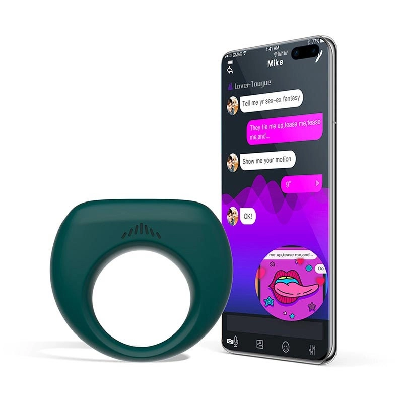 Anneau pénien vibrant et connecté - Magic Motion Magic Dante II