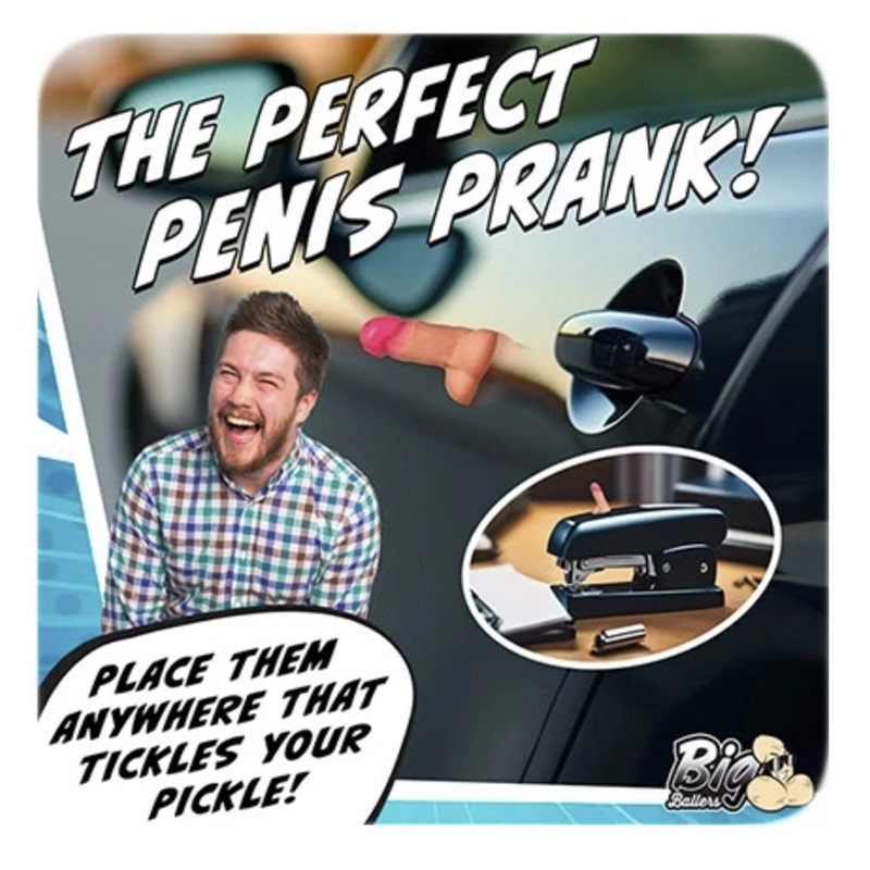 Pack de 4 pénis magnétiques Snap-On Peckers