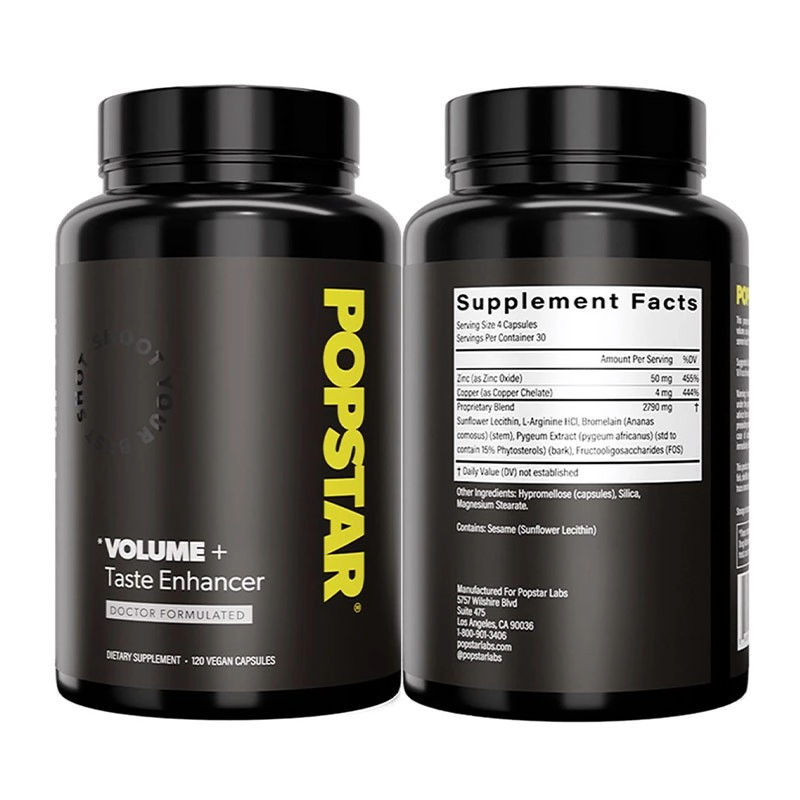 Popstar Volume + Taste Kapseln (120 Tabletten)
