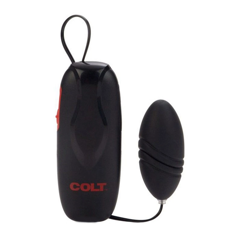 Oeuf vibrant télécommandé COLT Turbo Bullet - Noir