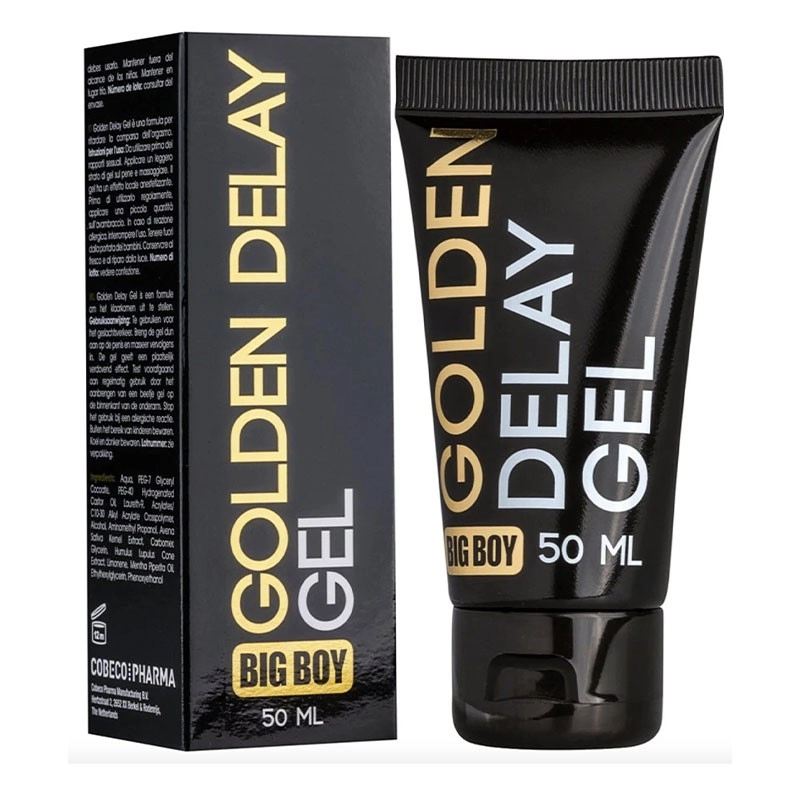 Ejakulationsverzögerndes Gel (50 ml) - Big Boy Golden Delay Gel