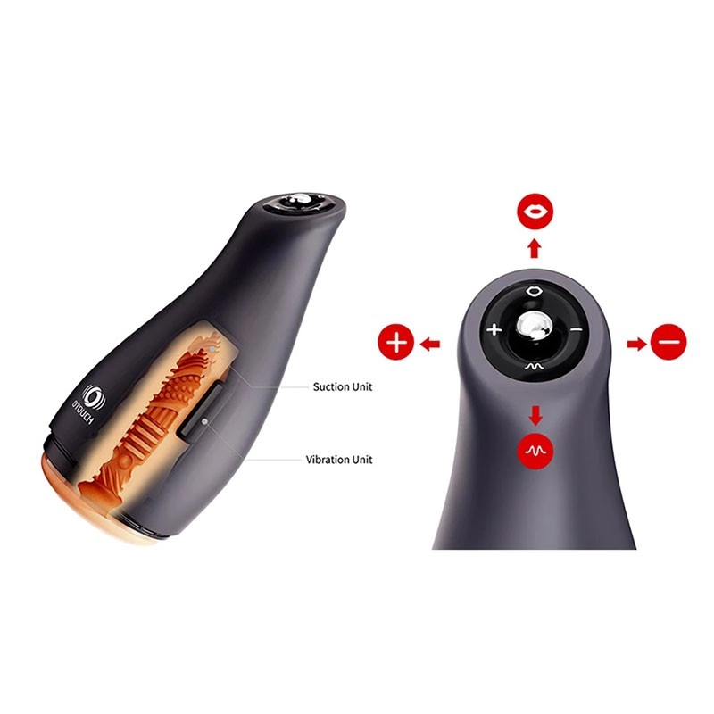 Masturbateur OTouch Airturn 3 (Succions + vibrations + chaleur)