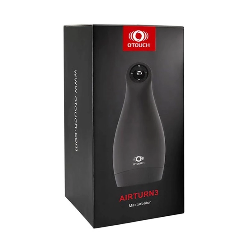 Masturbateur OTouch Airturn 3 (Succions + vibrations + chaleur)