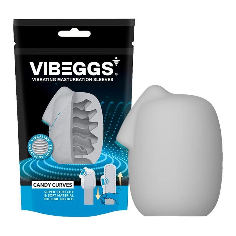 Vibeggs vibrating masturbator - Candy Curves