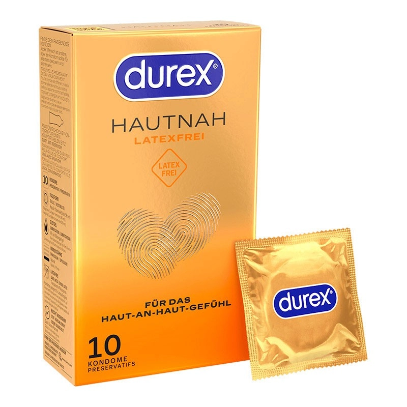 Durex Hautnah - Preservativo senza lattice (10 pezzi)