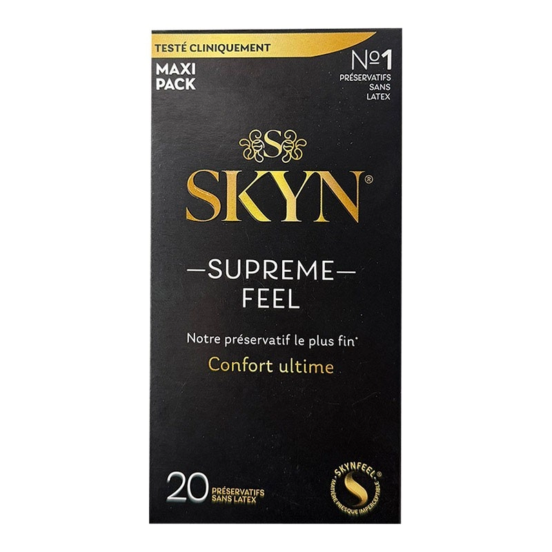 Manix Skyn Supreme Feel - sans latex (20 Préservatifs)