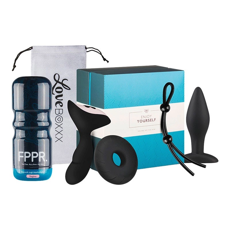 Coffret pour lui LoveBoxxx Solo Box Man (6 pièces)