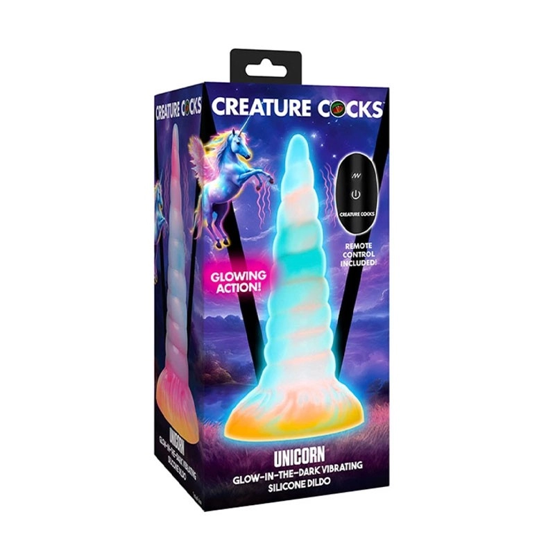Vibratore Creature Cocks Unicorn - 17 cm