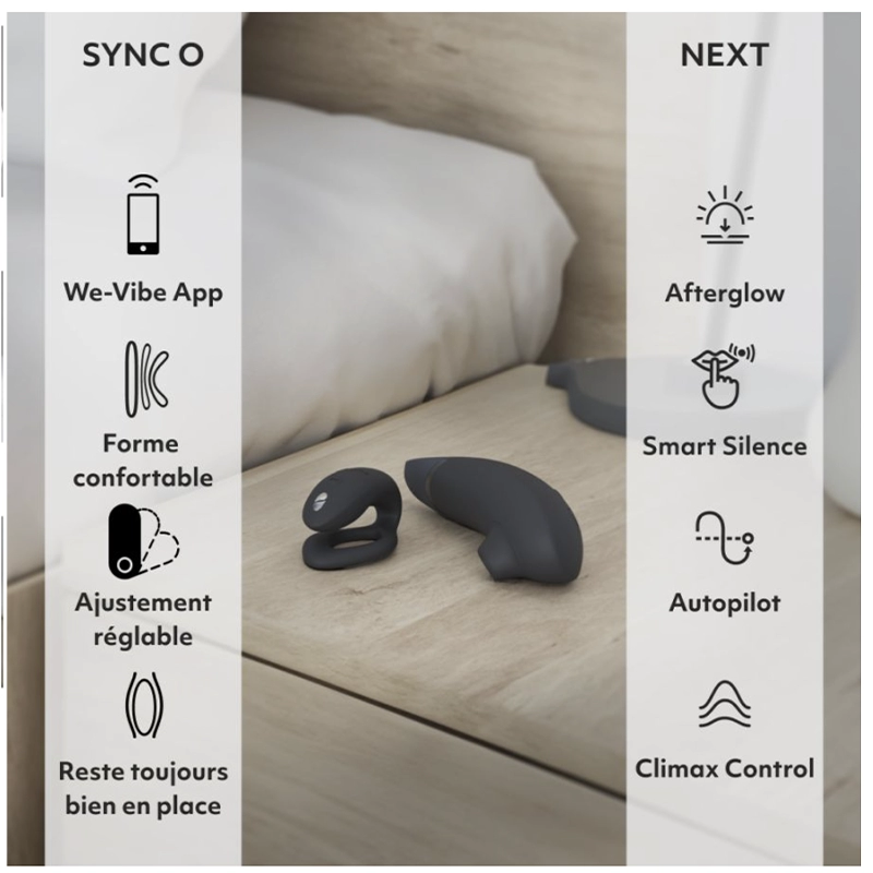 Womanizer Lust & Luxury (Schwarz) – Klitorisstimulator und Cockring