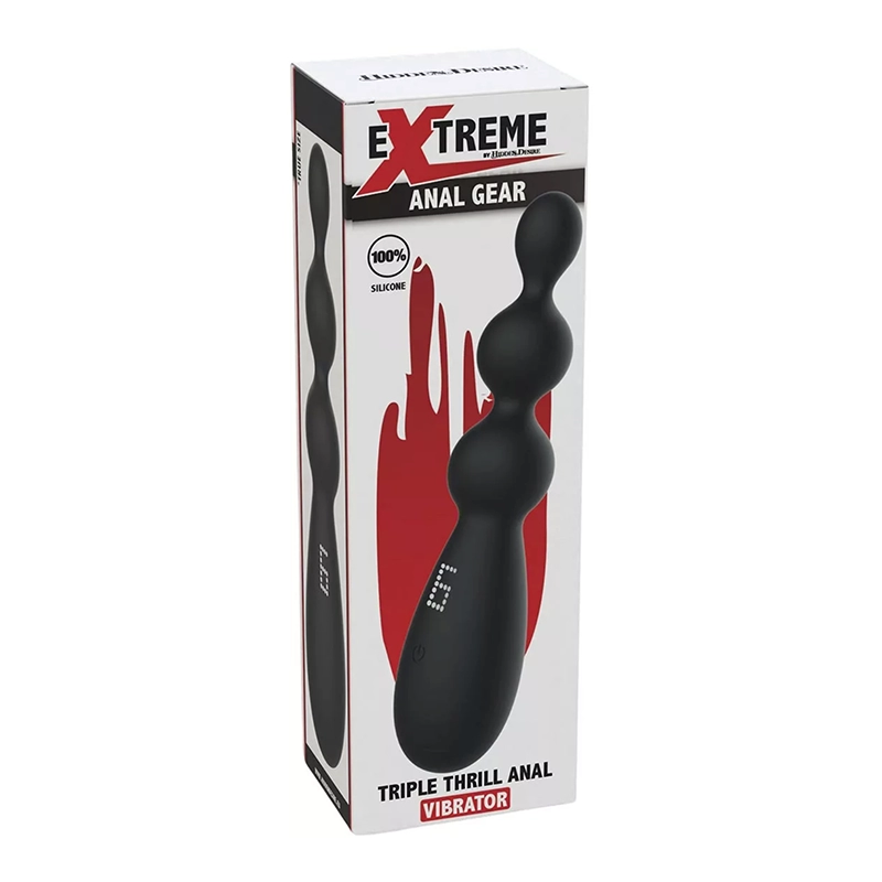 Anal vibrator - Hidden Desire Extreme Triple Thrill
