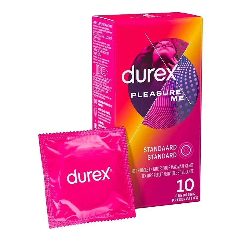 Durex Pleasure Me - Pleasuremax (10 preservativi)