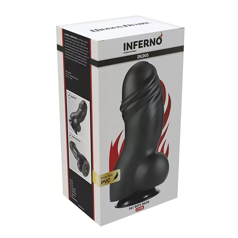 Dildo XXL 20 cm con ventosa - Hidden Desire Inferno Fat Boys