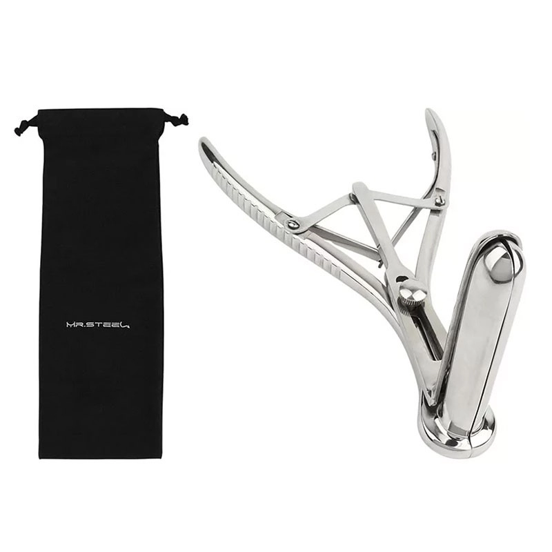 Analspekulum mit drei Spreizern Mr. Steel Matthieu