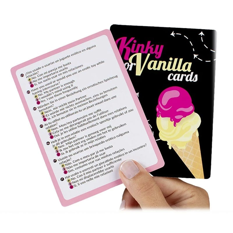 Gioco erotico per coppie (FR/DE/IT/EN) - Secret Play Kinky or Vanilla