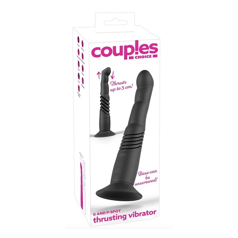 Back-and-forth vibrator for G-spot and P-spot - Coup!es