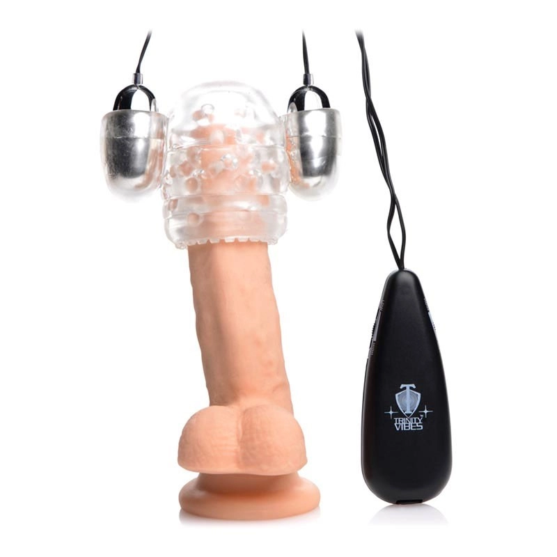 Stimulateur de gland texturé et vibrant - Trinity Vibes
