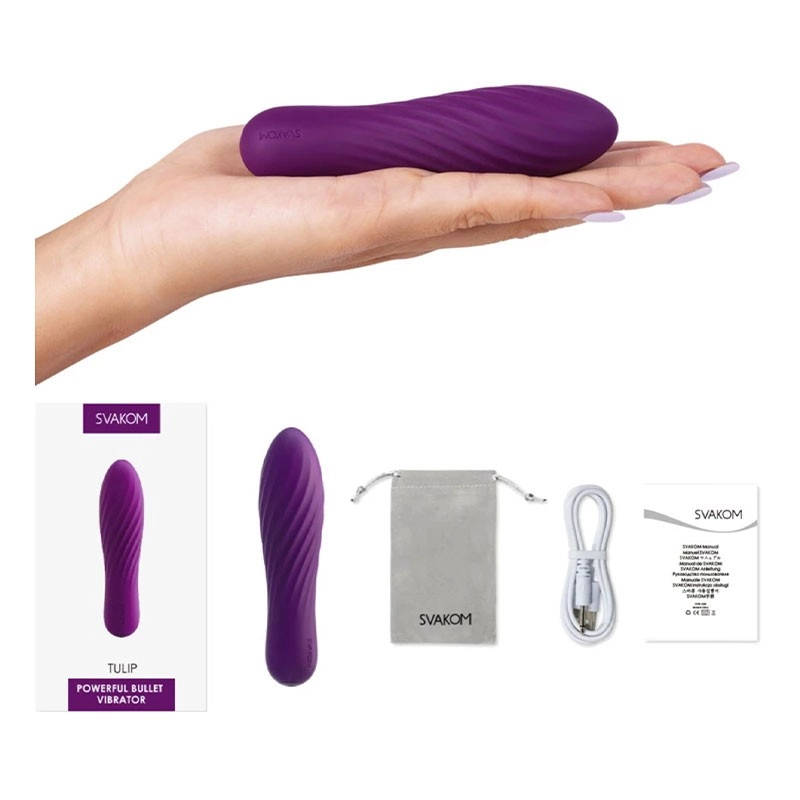Vibromasseur bullet - Svakom Tulip