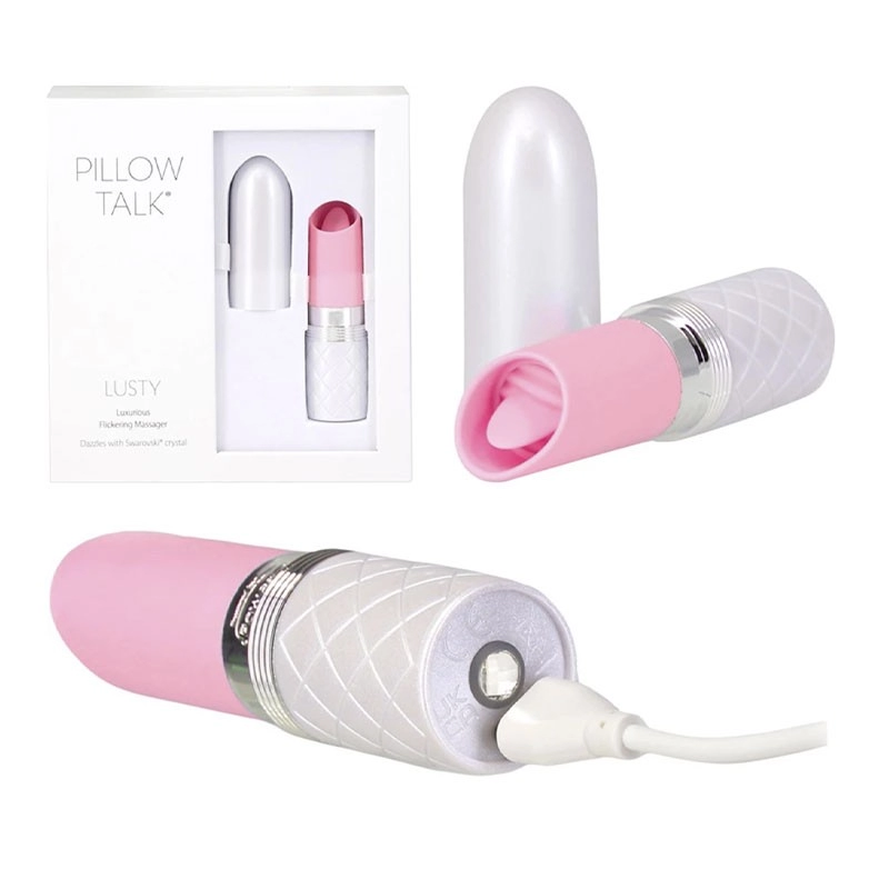 Mini-vibromasseur clitoridien - Lusty Pillow Talk