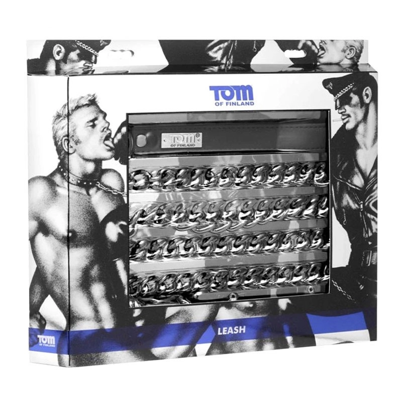 Laisse en métal avec mousqueton - Tom of Finland