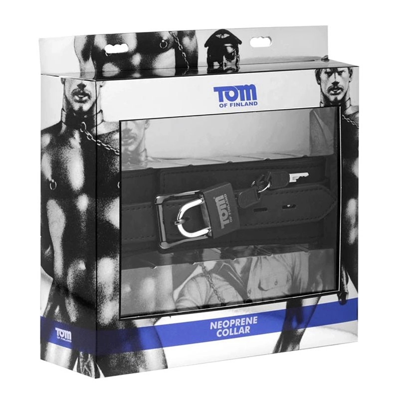 Collier sécurisé en néoprène - Tom of Finland