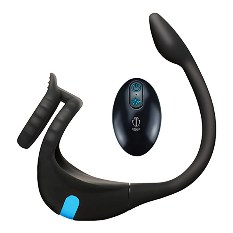 Trinity Men Penis Ring & Anal Stimulator